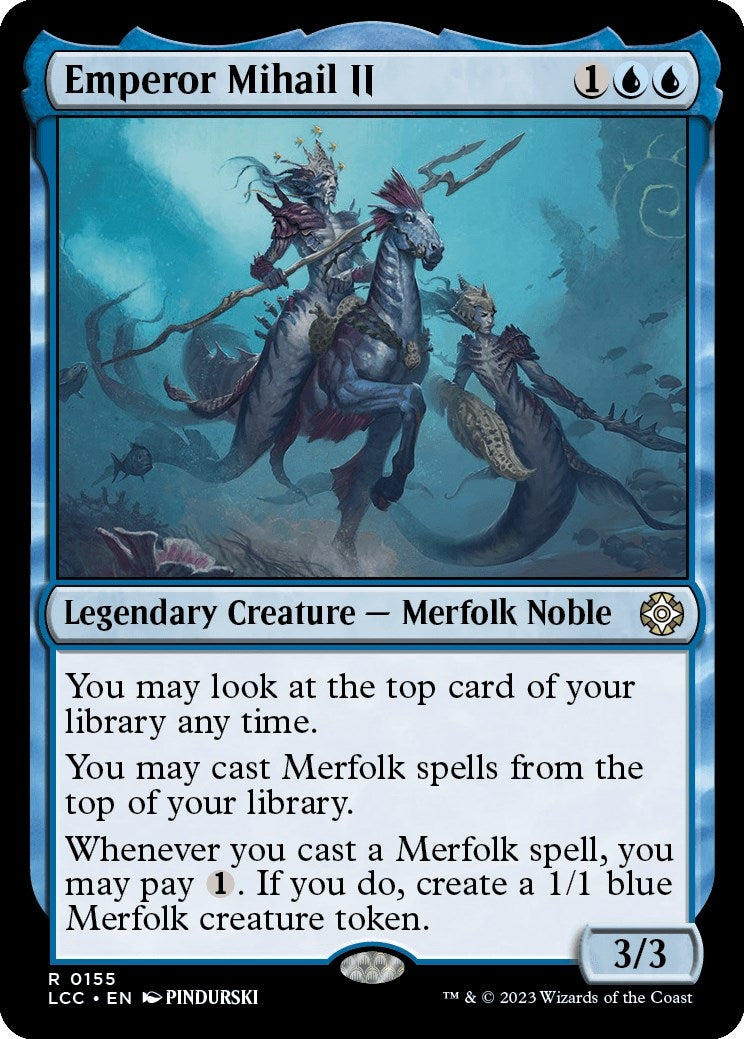 Image for Emperor Mihail II (Commander: The Lost Caverns of Ixalan) (155) - Magic: The Gathering