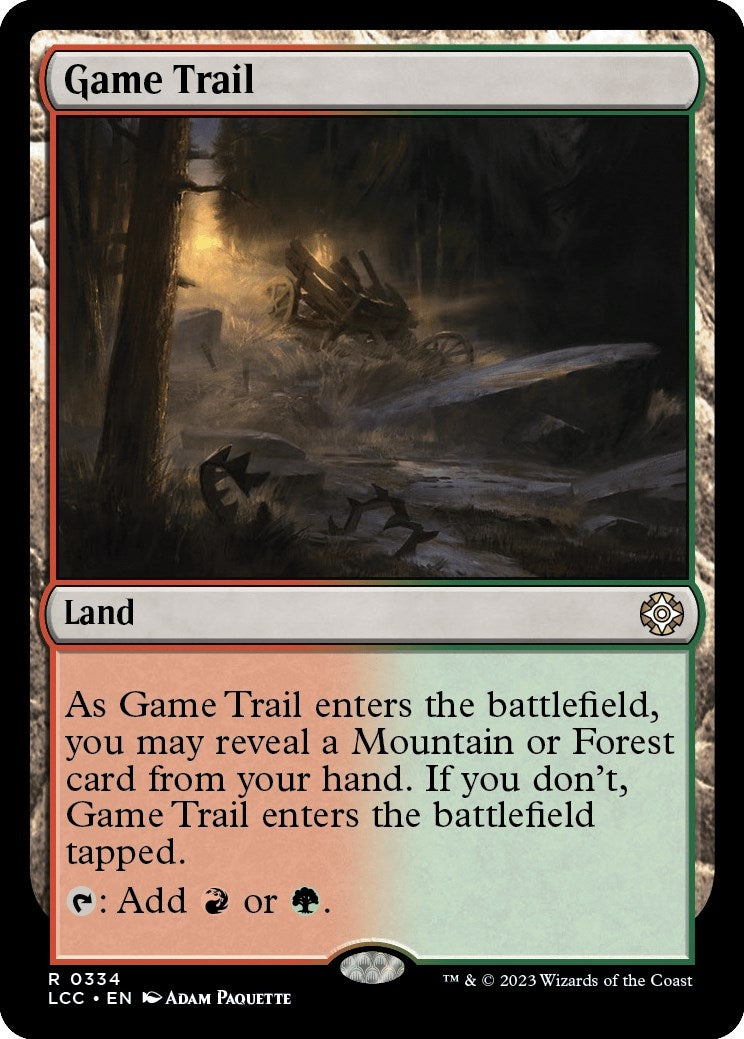 Image for Game Trail (Commander: The Lost Caverns of Ixalan) (334) - Magic: The Gathering