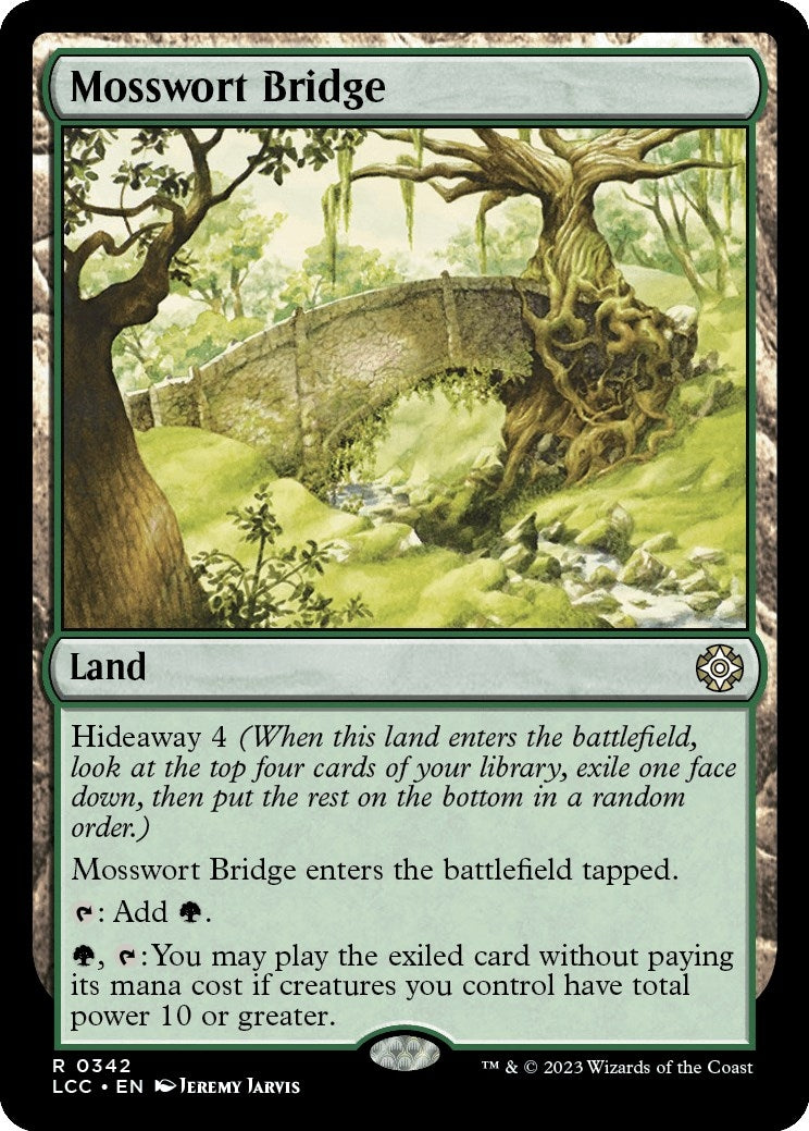 Image for Mosswort Bridge (Commander: The Lost Caverns of Ixalan) (342) - Magic: The Gathering