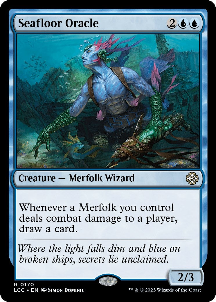 Image for Seafloor Oracle (Commander: The Lost Caverns of Ixalan) (170) - Magic: The Gathering