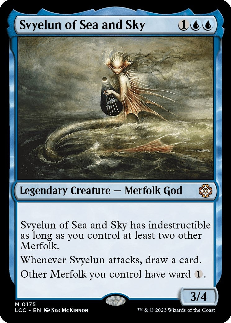 Image for Svyelun of Sea and Sky (Commander: The Lost Caverns of Ixalan) (175) - Magic: The Gathering