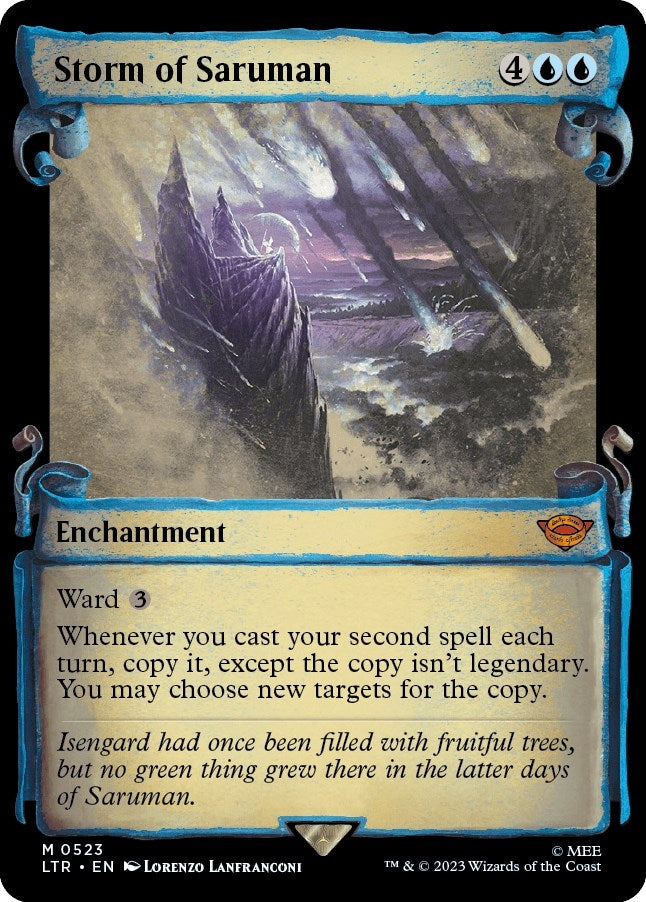 Image for Storm of Saruman (Showcase Scrolls) (Universes Beyond: The Lord of the Rings: Tales of Middle-earth) (523) - Magic: The Gathering