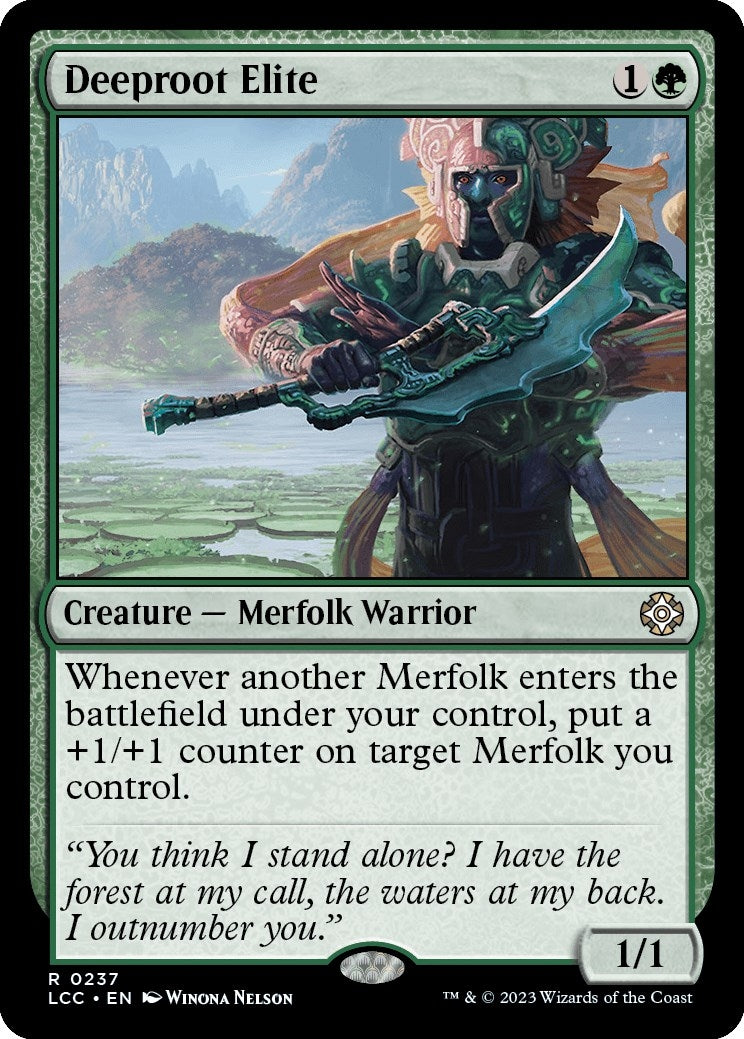 Image for Deeproot Elite (Commander: The Lost Caverns of Ixalan) (237) - Magic: The Gathering