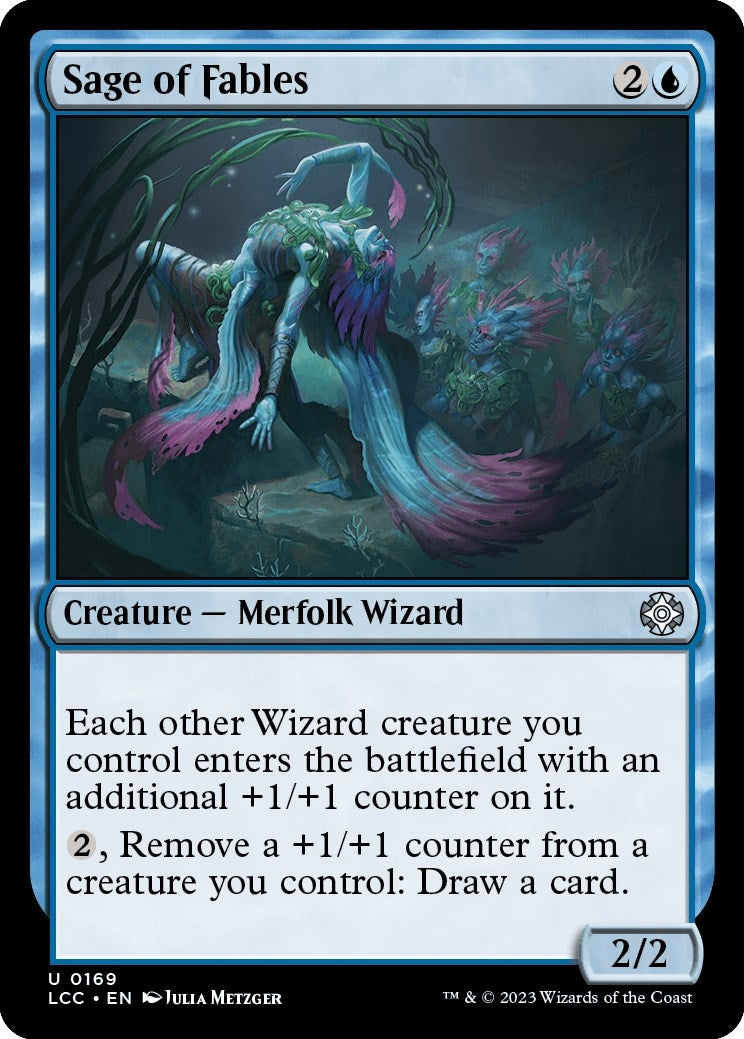 Image for Sage of Fables (Commander: The Lost Caverns of Ixalan) (169) - Magic: The Gathering