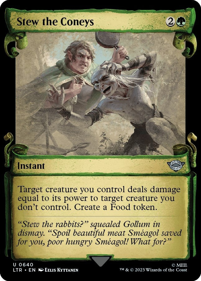 Image for Stew the Coneys (Showcase Scrolls) (Universes Beyond: The Lord of the Rings: Tales of Middle-earth) (640) - Magic: The Gathering