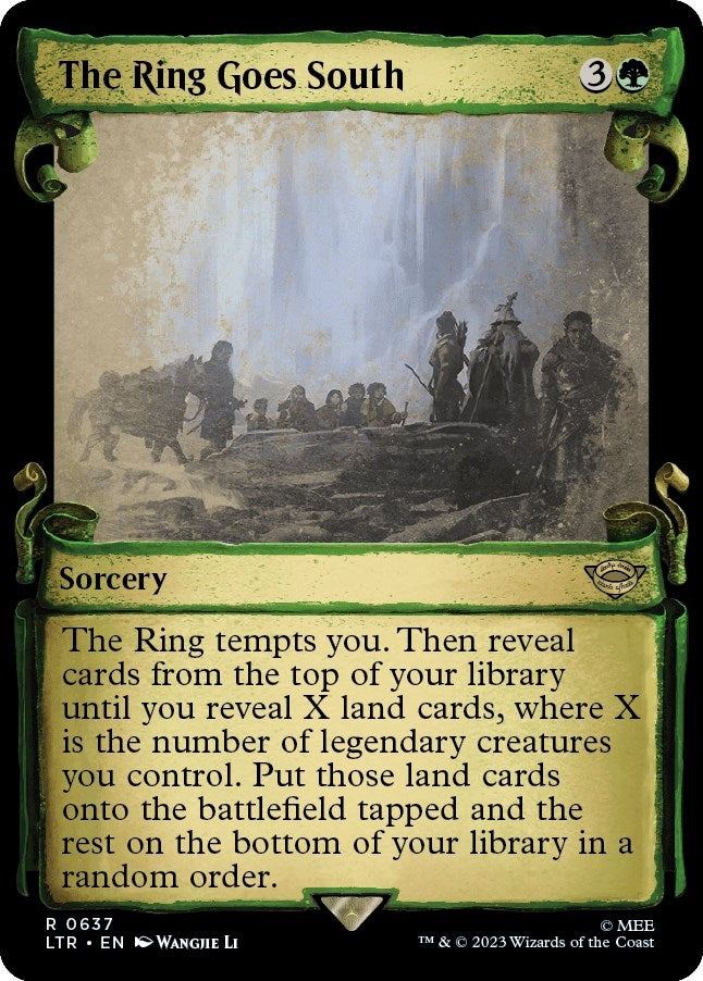 Image for The Ring Goes South (Showcase Scrolls) (Universes Beyond: The Lord of the Rings: Tales of Middle-earth) (637) - Magic: The Gathering
