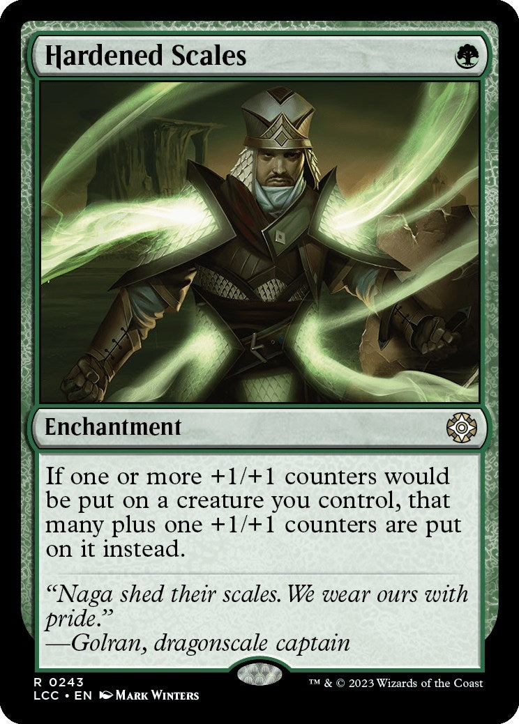 Image for Hardened Scales (Commander: The Lost Caverns of Ixalan) (243) - Magic: The Gathering