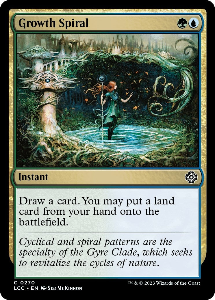 Image for Growth Spiral (Commander: The Lost Caverns of Ixalan) (270) - Magic: The Gathering