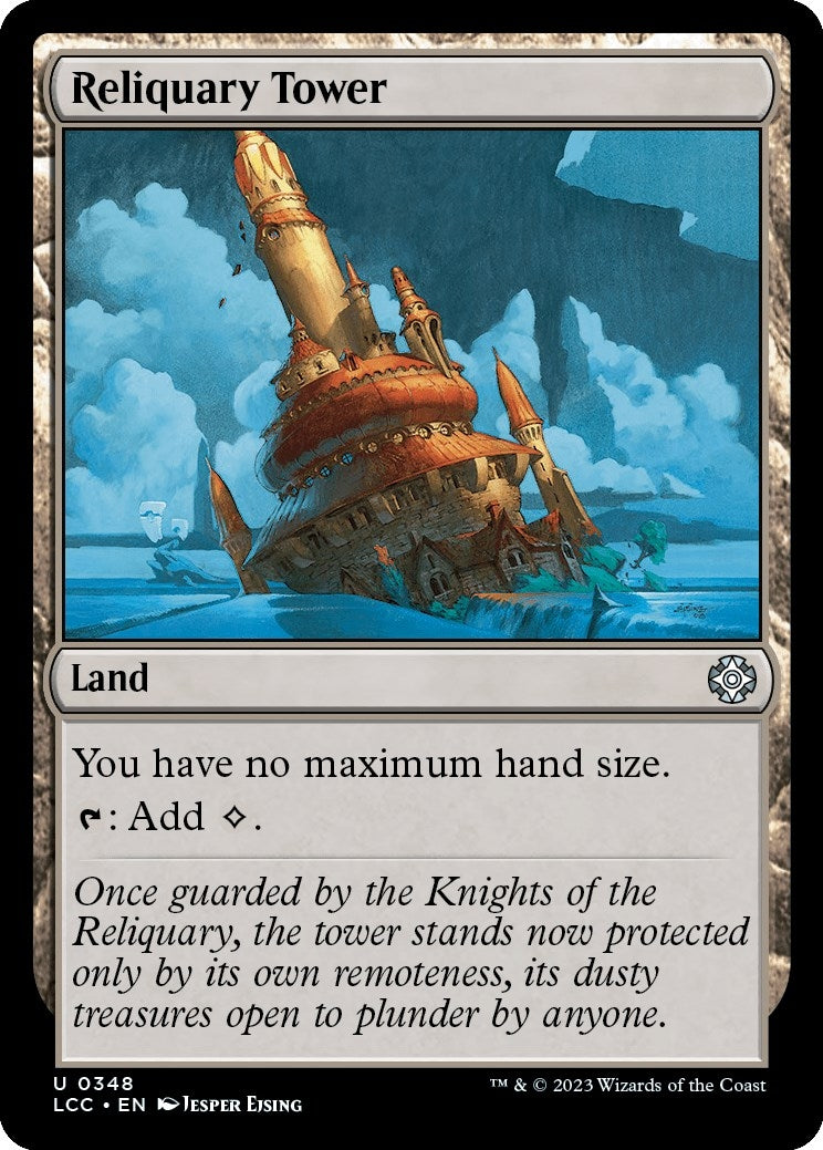 Image for Reliquary Tower (Commander: The Lost Caverns of Ixalan) (348) - Magic: The Gathering