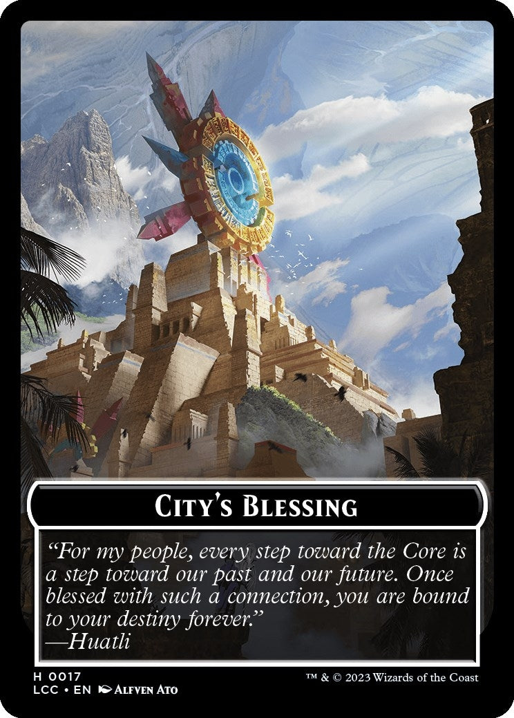 Image for City's Blessing // Pirate Double-Sided Token (Commander: The Lost Caverns of Ixalan) (17 // 5) - Magic: The Gathering
