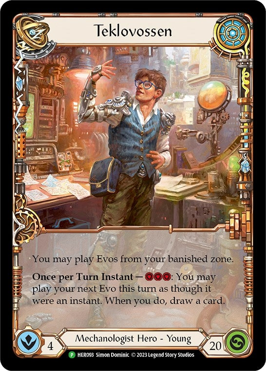 Image for Teklovossen - HER093 (Flesh and Blood: Promo Cards) (HER093) - Flesh and Blood TCG