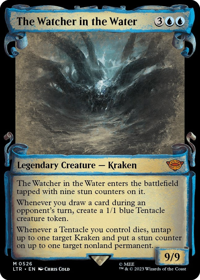 Image for The Watcher in the Water (Showcase Scrolls) (Universes Beyond: The Lord of the Rings: Tales of Middle-earth) (526) - Magic: The Gathering