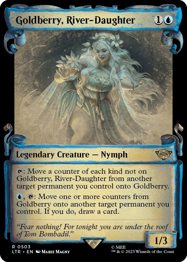 Image for Goldberry, River-Daughter (Showcase Scrolls) (Universes Beyond: The Lord of the Rings: Tales of Middle-earth) (503) - Magic: The Gathering
