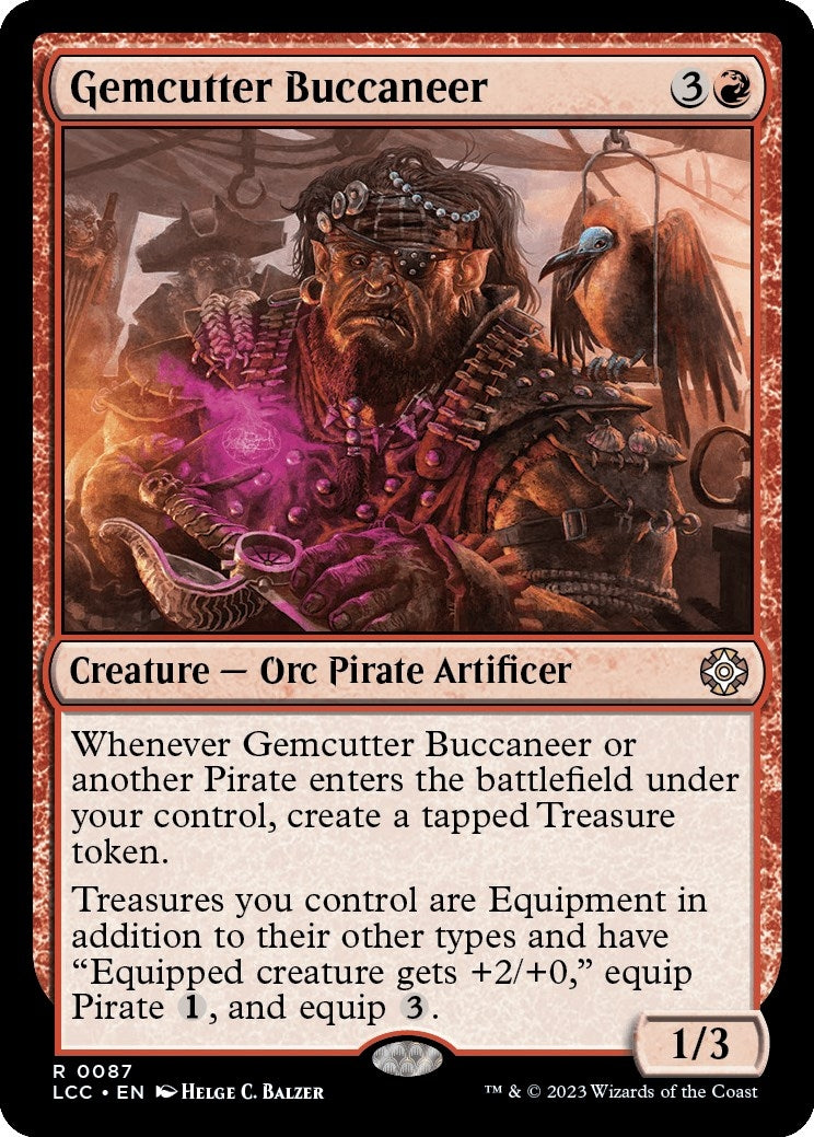Image for Gemcutter Buccaneer (Commander: The Lost Caverns of Ixalan) (87) - Magic: The Gathering