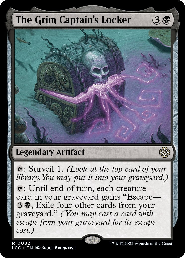 Image for The Grim Captain's Locker (Commander: The Lost Caverns of Ixalan) (82) - Magic: The Gathering