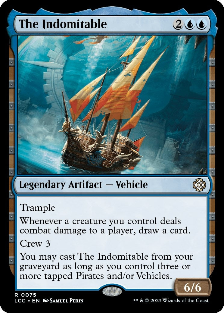 Image for The Indomitable (Commander: The Lost Caverns of Ixalan) (75) - Magic: The Gathering