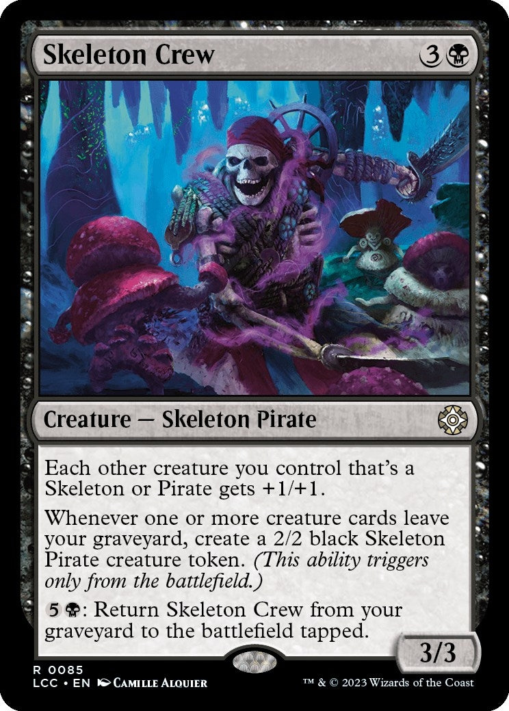 Image for Skeleton Crew (Commander: The Lost Caverns of Ixalan) (85) - Magic: The Gathering