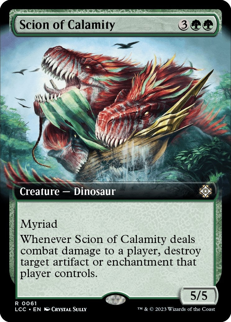 Image for Scion of Calamity (Extended Art) (Commander: The Lost Caverns of Ixalan) (61) - Magic: The Gathering