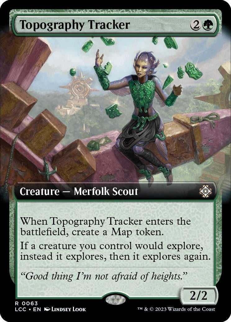 Image for Topography Tracker (Extended Art) (Commander: The Lost Caverns of Ixalan) (63) - Magic: The Gathering