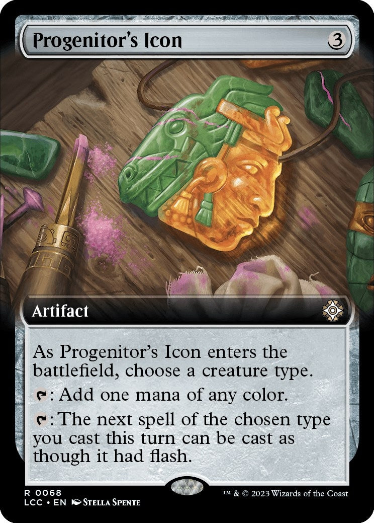 Image for Progenitor's Icon (Extended Art) (Commander: The Lost Caverns of Ixalan) (68) - Magic: The Gathering