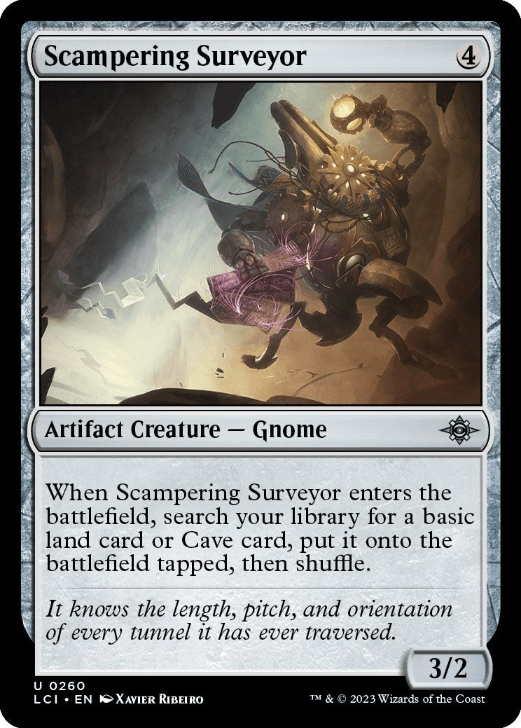 Image for Scampering Surveyor (The Lost Caverns of Ixalan) (260) - Magic: The Gathering