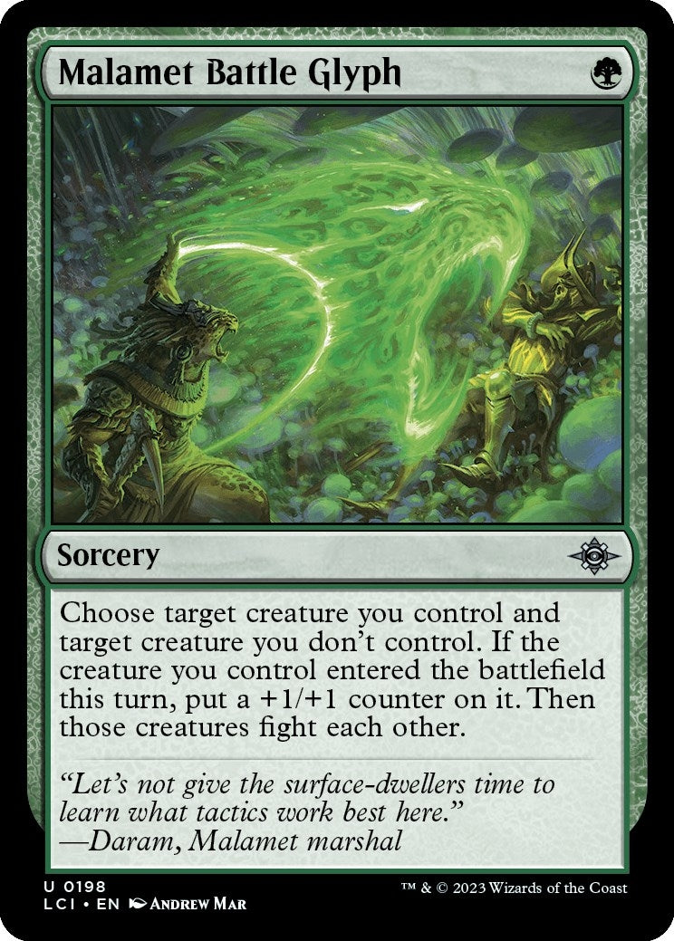 Image for Malamet Battle Glyph (The Lost Caverns of Ixalan) (198) - Magic: The Gathering