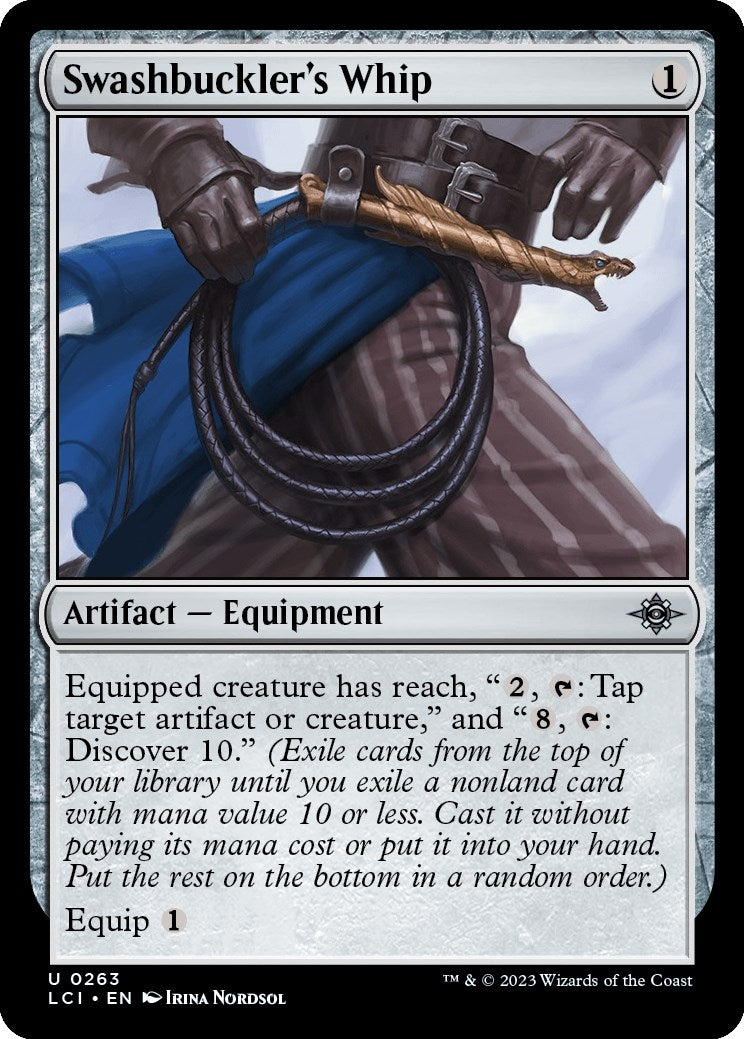 Image for Swashbuckler's Whip (The Lost Caverns of Ixalan) (263) - Magic: The Gathering