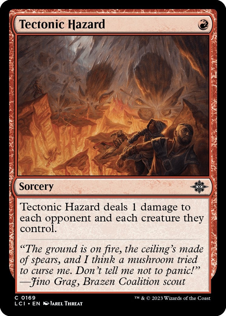 Image for Tectonic Hazard (The Lost Caverns of Ixalan) (169) - Magic: The Gathering