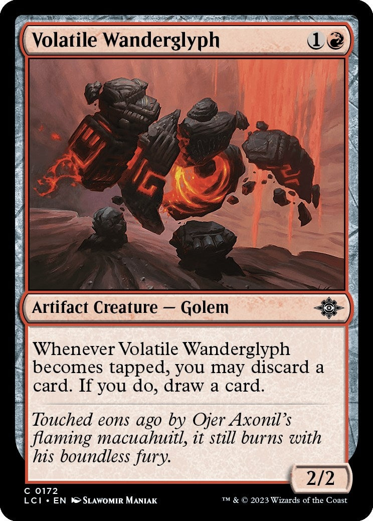 Image for Volatile Wanderglyph (The Lost Caverns of Ixalan) (172) - Magic: The Gathering