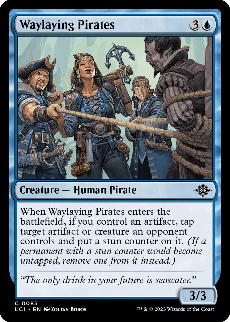 Image for Waylaying Pirates (The Lost Caverns of Ixalan) (85) - Magic: The Gathering