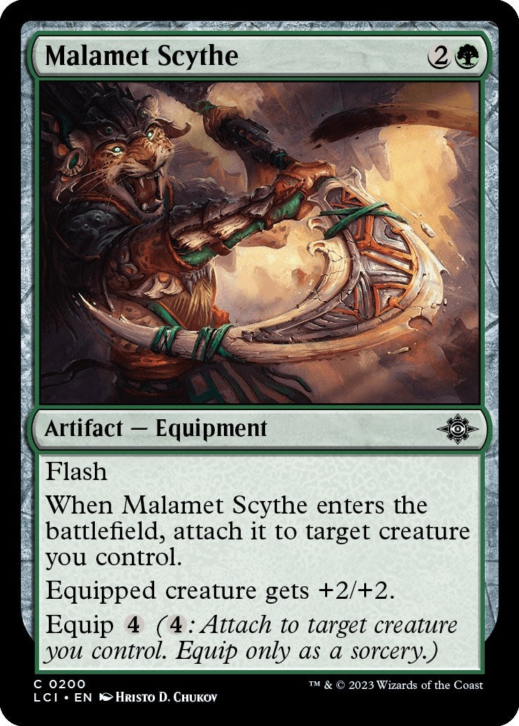 Image for Malamet Scythe (The Lost Caverns of Ixalan) (200) - Magic: The Gathering