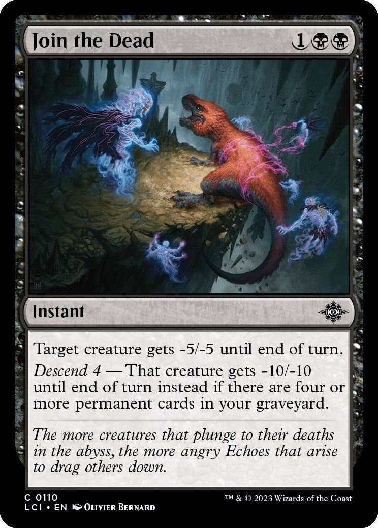Image for Join the Dead (The Lost Caverns of Ixalan) (110) - Magic: The Gathering