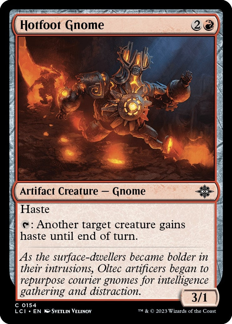 Image for Hotfoot Gnome (The Lost Caverns of Ixalan) (154) - Magic: The Gathering