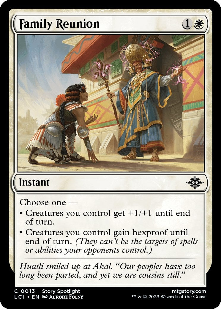 Image for Family Reunion (The Lost Caverns of Ixalan) (13) - Magic: The Gathering