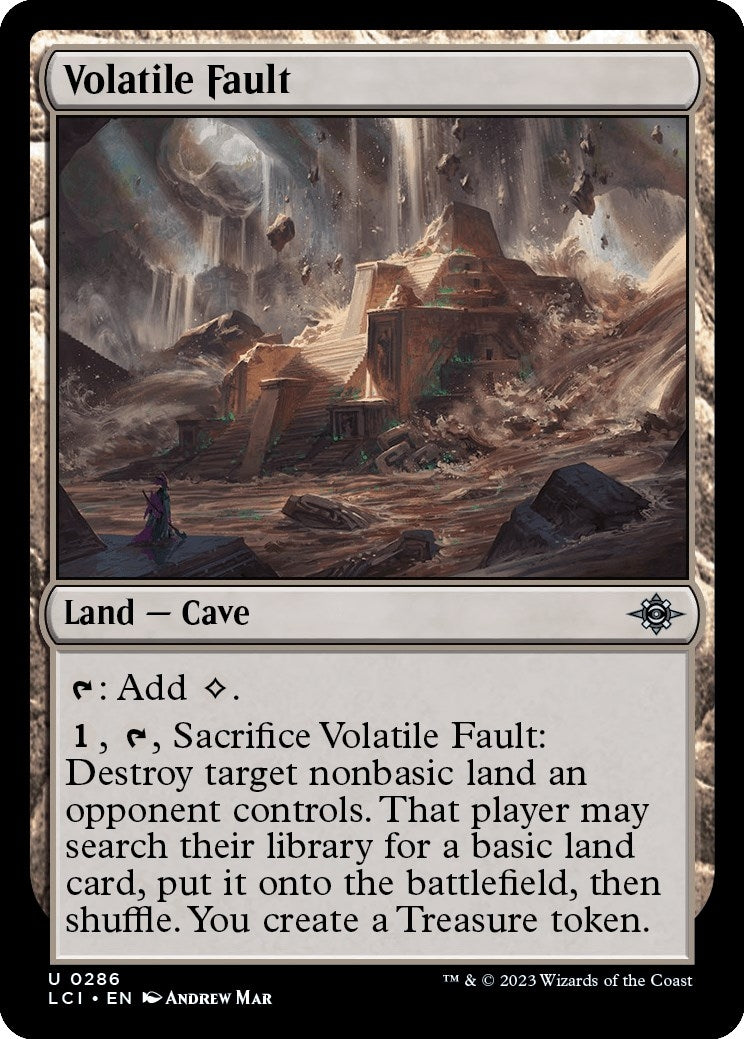 Image for Volatile Fault (The Lost Caverns of Ixalan) (286) - Magic: The Gathering
