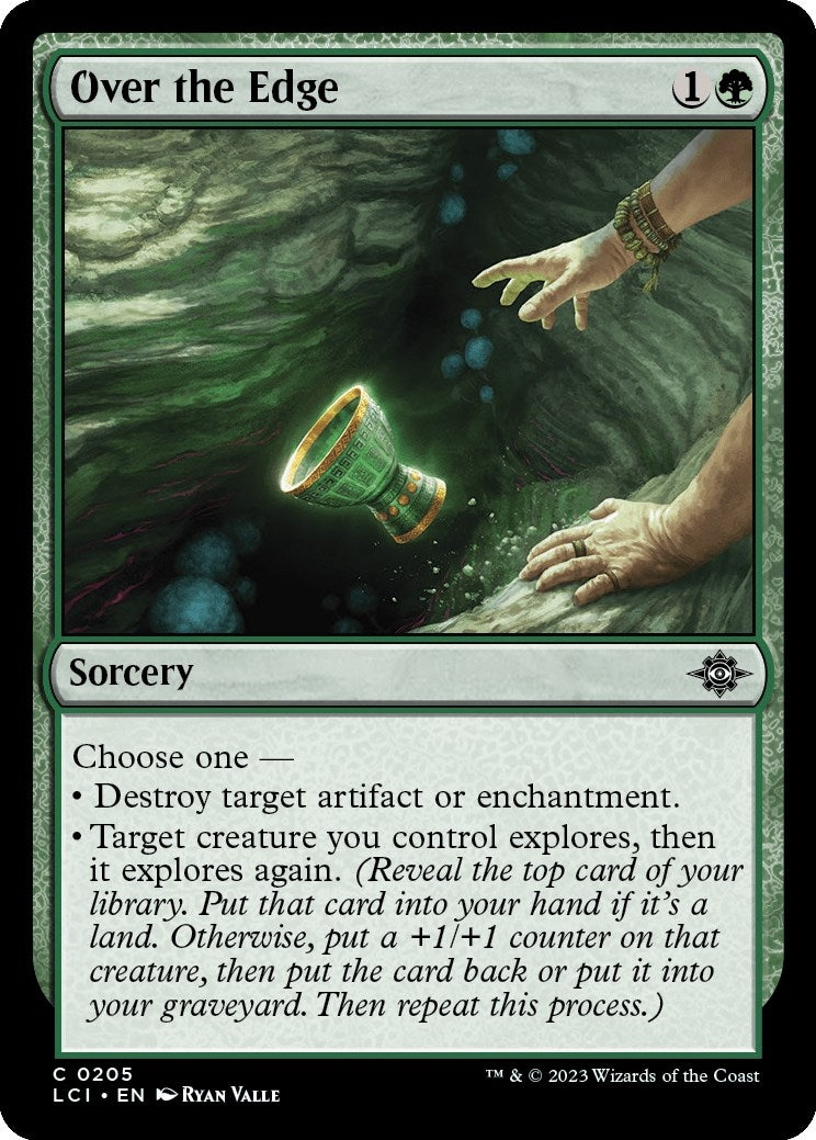 Image for Over the Edge (The Lost Caverns of Ixalan) (205) - Magic: The Gathering