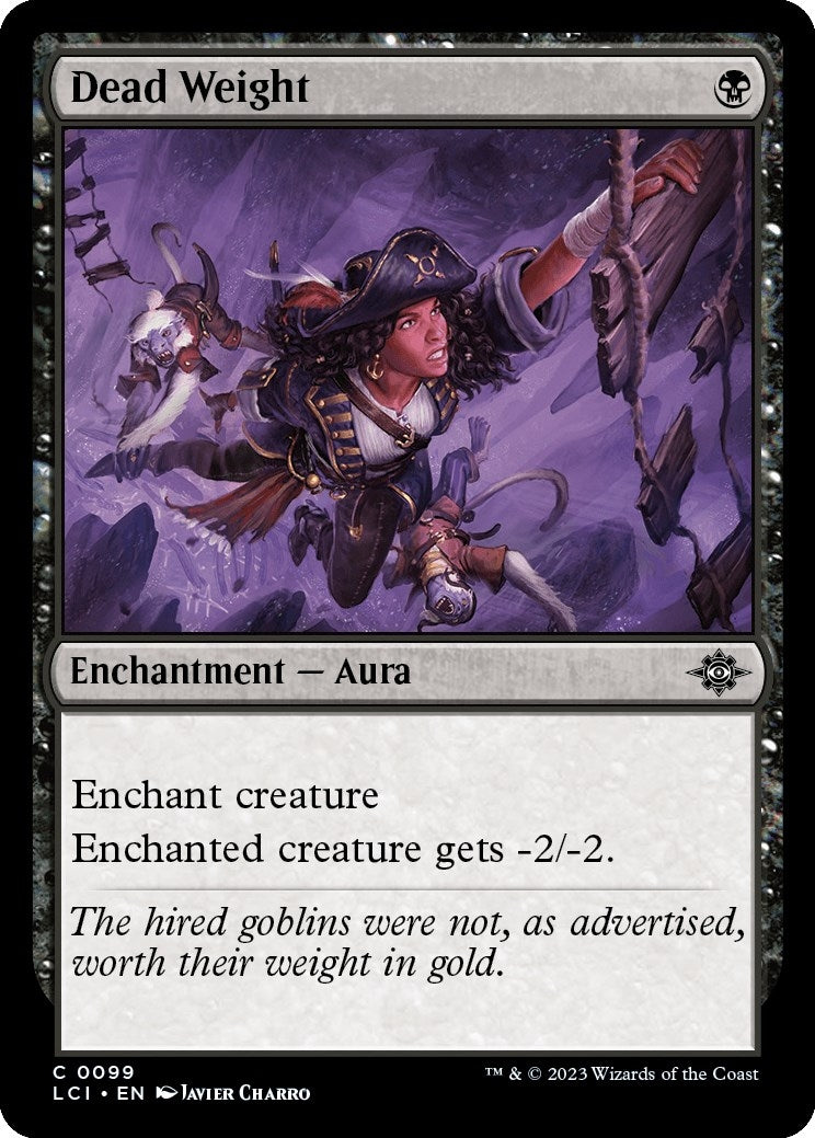 Image for Dead Weight (The Lost Caverns of Ixalan) (99) - Magic: The Gathering