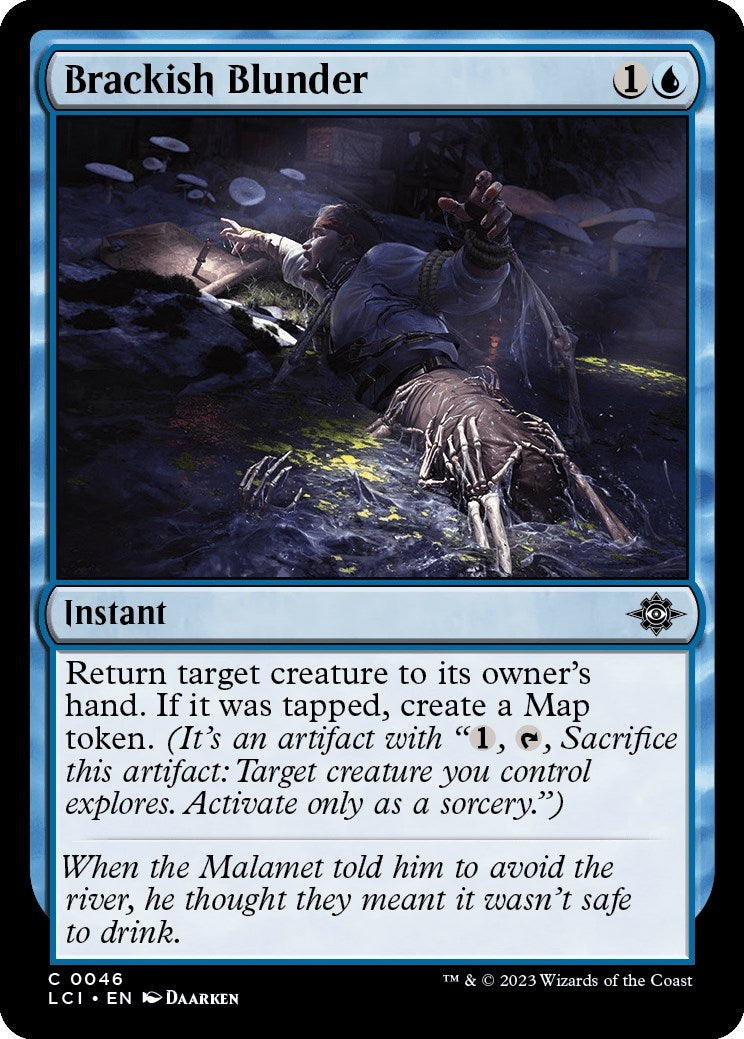Image for Brackish Blunder (The Lost Caverns of Ixalan) (46) - Magic: The Gathering