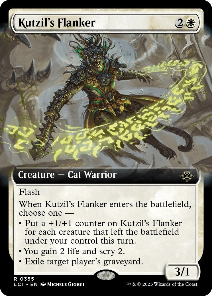 Image for Kutzil's Flanker (Extended Art) (The Lost Caverns of Ixalan) (355) - Magic: The Gathering