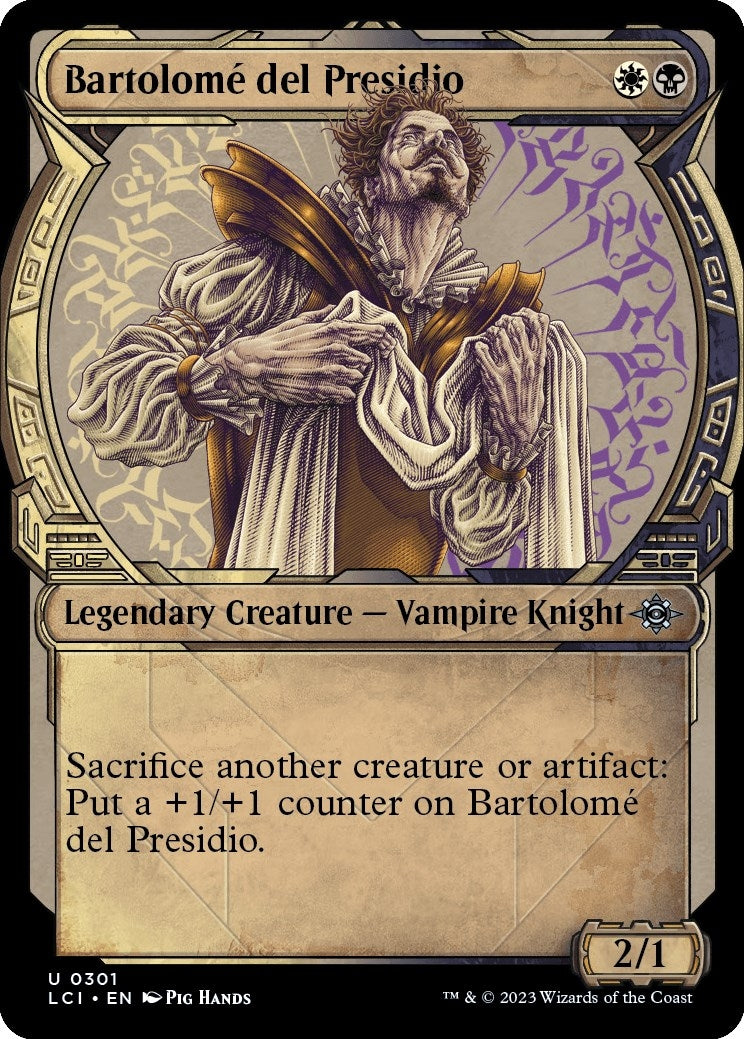 Image for Bartolome del Presidio (Showcase) (The Lost Caverns of Ixalan) (301) - Magic: The Gathering