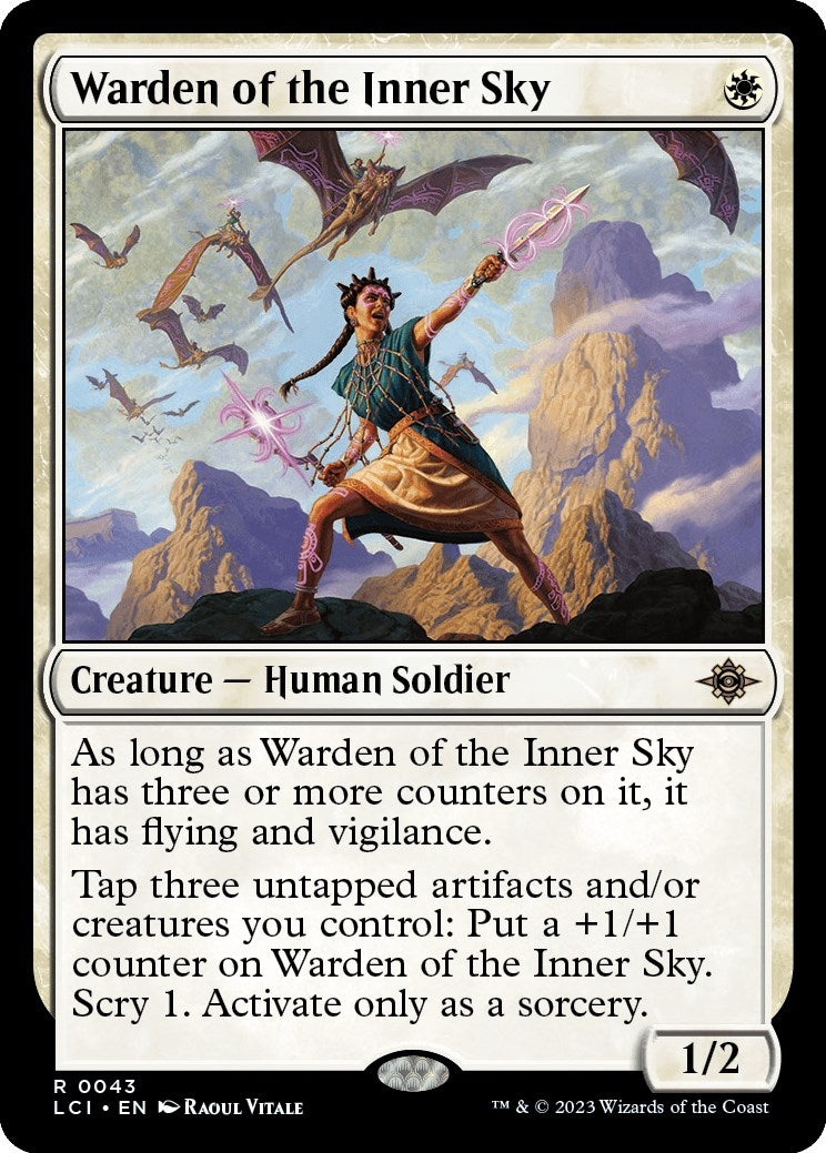 Image for Warden of the Inner Sky (The Lost Caverns of Ixalan) (43) - Magic: The Gathering