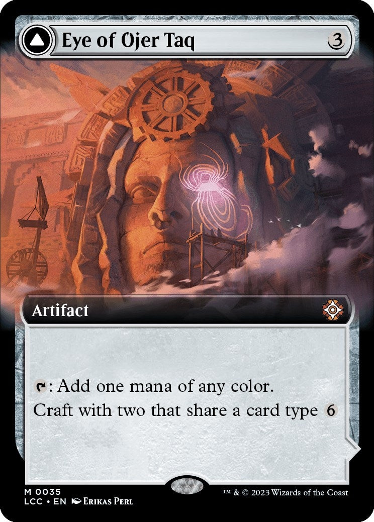 Image for Eye of Ojer Taq (Extended Art) (Commander: The Lost Caverns of Ixalan) (35) - Magic: The Gathering