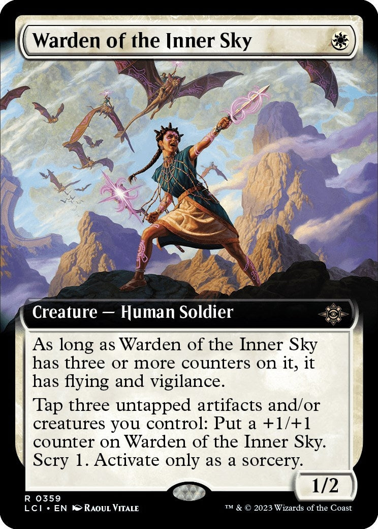 Image for Warden of the Inner Sky (Extended Art) (The Lost Caverns of Ixalan) (359) - Magic: The Gathering