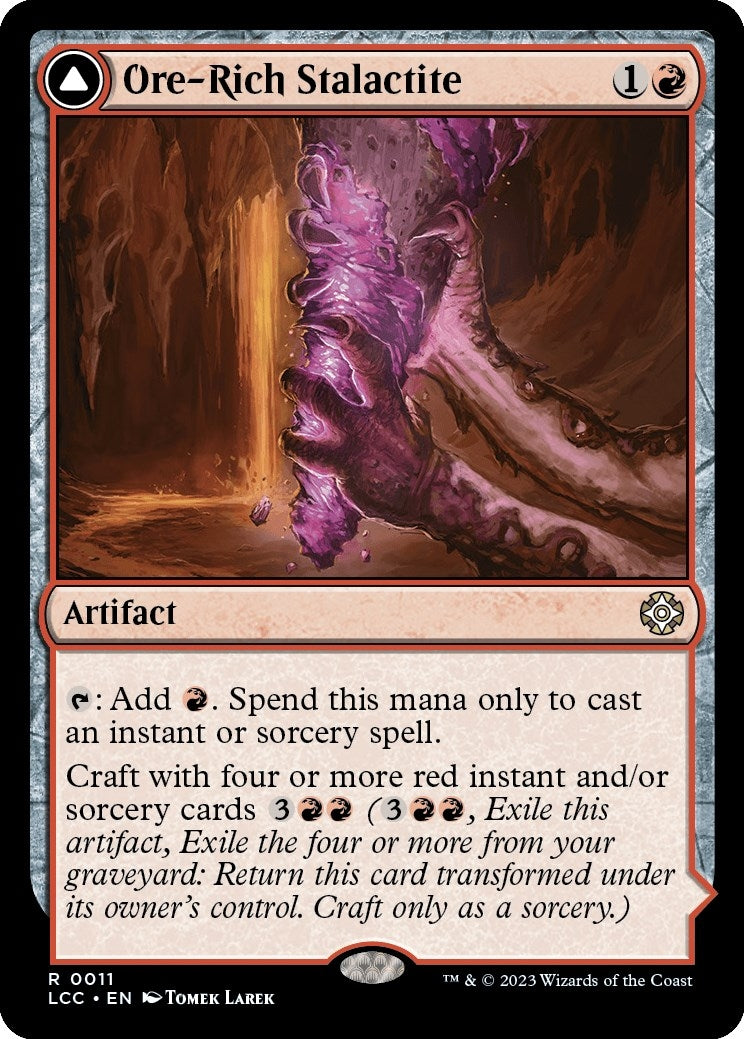 Image for Ore-Rich Stalactite (Commander: The Lost Caverns of Ixalan) (11) - Magic: The Gathering