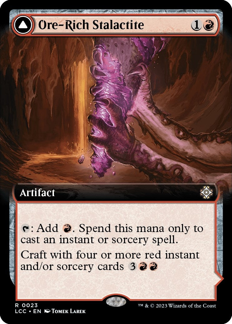 Image for Ore-Rich Stalactite (Extended Art) (Commander: The Lost Caverns of Ixalan) (23) - Magic: The Gathering