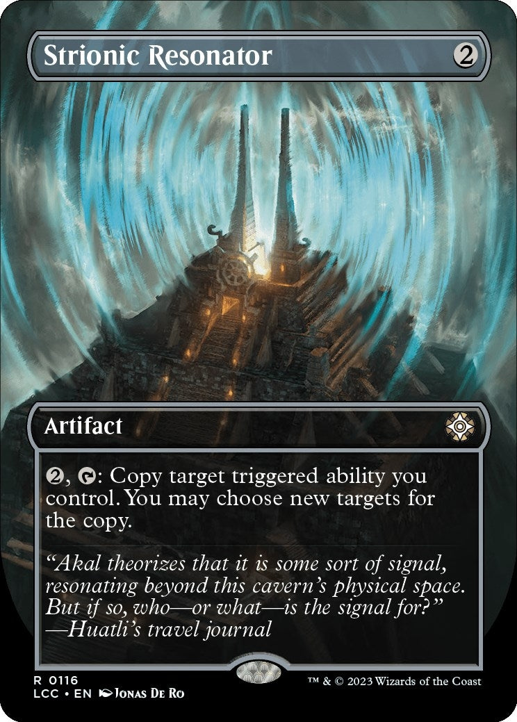 Image for Strionic Resonator (Borderless) (Commander: The Lost Caverns of Ixalan) (116) - Magic: The Gathering