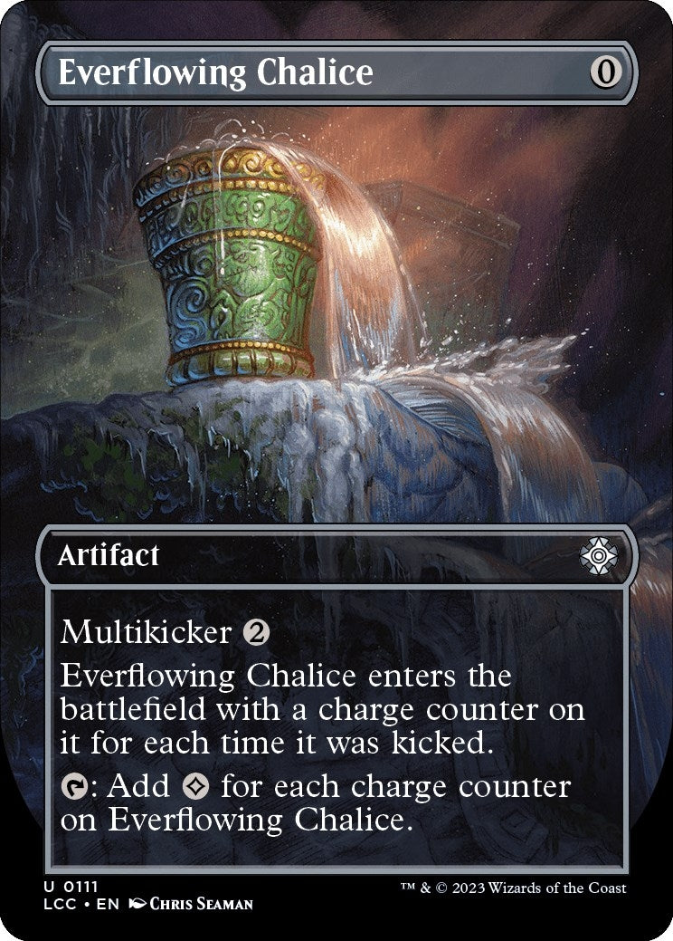 Image for Everflowing Chalice (Borderless) (Commander: The Lost Caverns of Ixalan) (111) - Magic: The Gathering