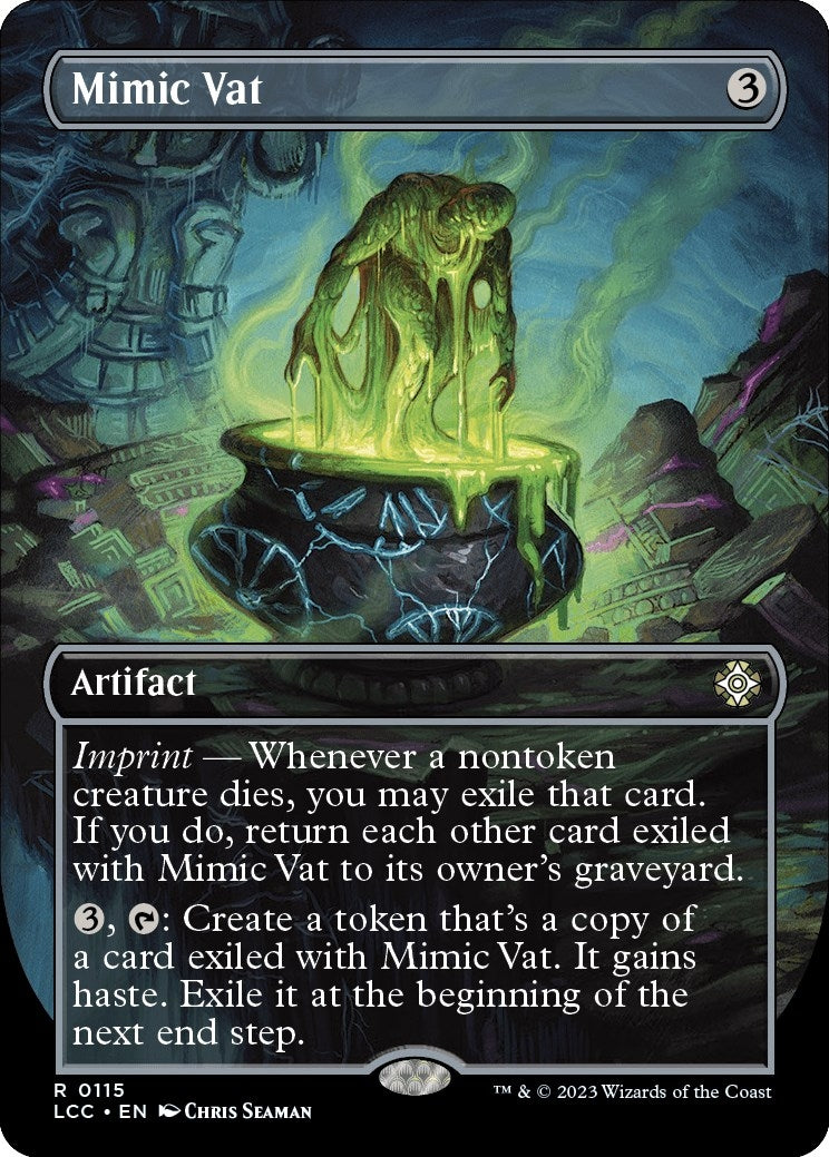 Image for Mimic Vat (Borderless) (Commander: The Lost Caverns of Ixalan) (115) - Magic: The Gathering