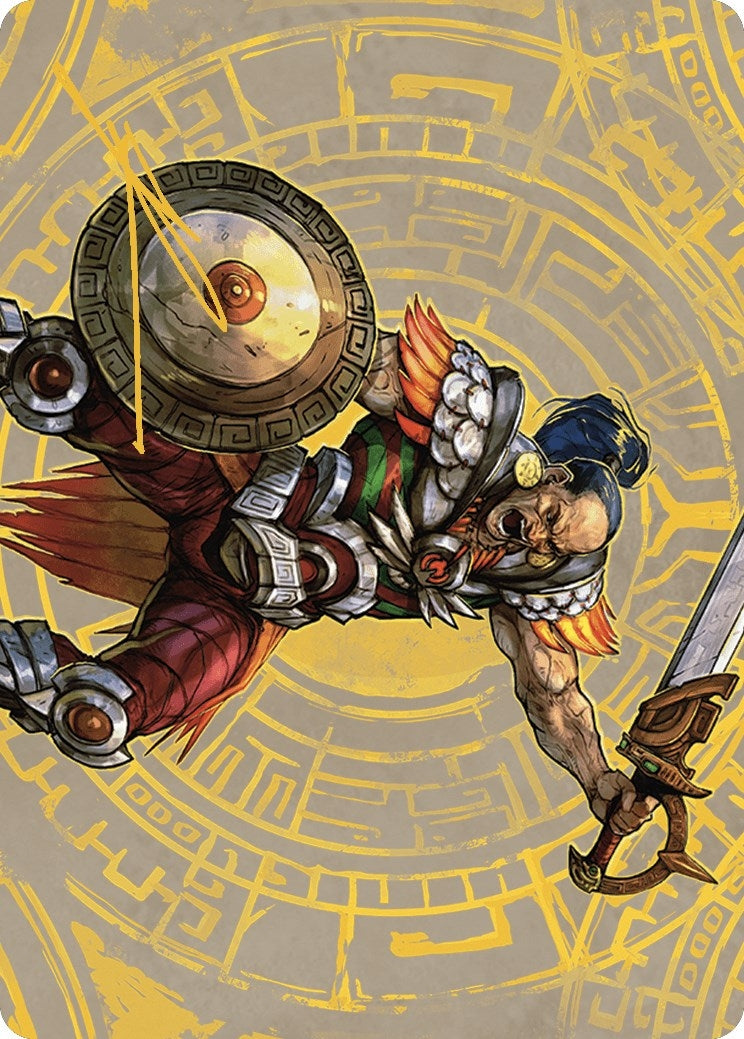Image for Inti, Seneschal of the Sun Art Card (Gold-Stamped Signature) (Art Series: The Lost Caverns of Ixalan) (47) - Magic: The Gathering