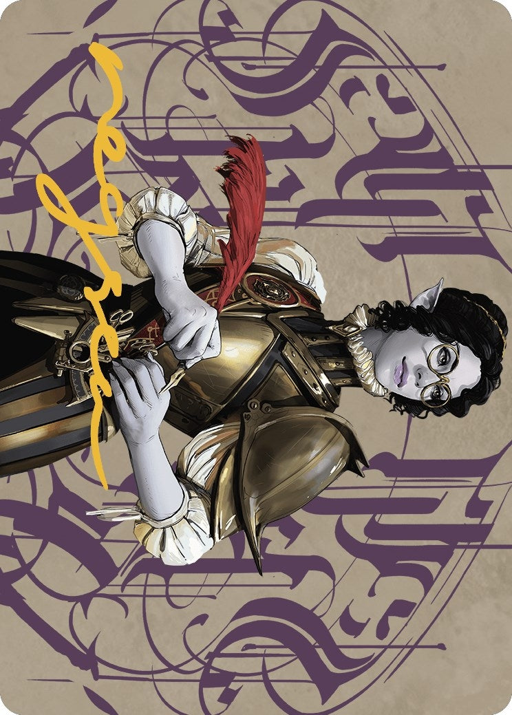 Image for Amalia Benavides Aguirre Art Card (48/81) (Gold-Stamped Signature) (Art Series: The Lost Caverns of Ixalan) (48) - Magic: The Gathering